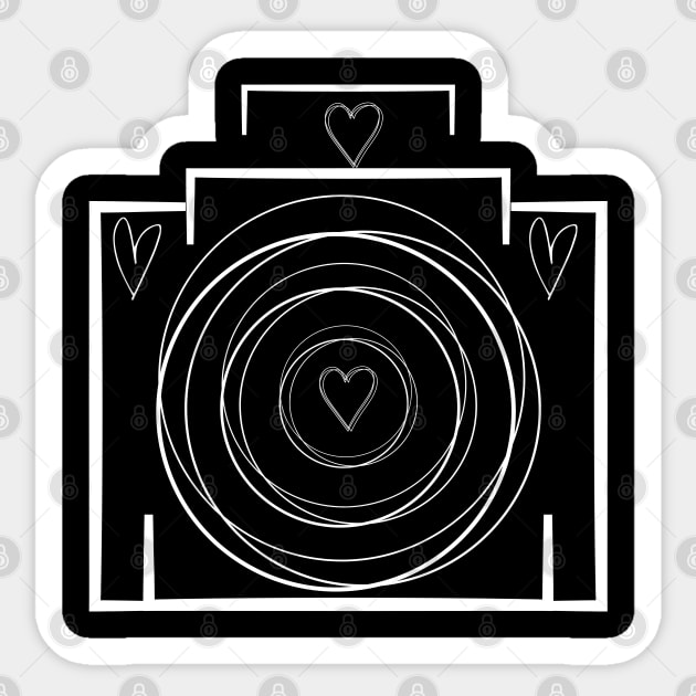 Camera Sticker by MCsab Creations